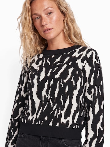 VERO MODA Sweter 'VMNANCY' w kolorze czarny
