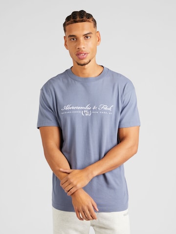 T-Shirt Abercrombie & Fitch en gris : devant