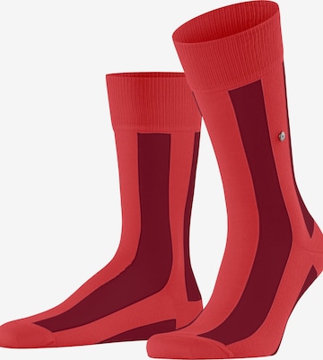 BURLINGTON Socken 'Retro Lines' in Pink: Vorderseite
