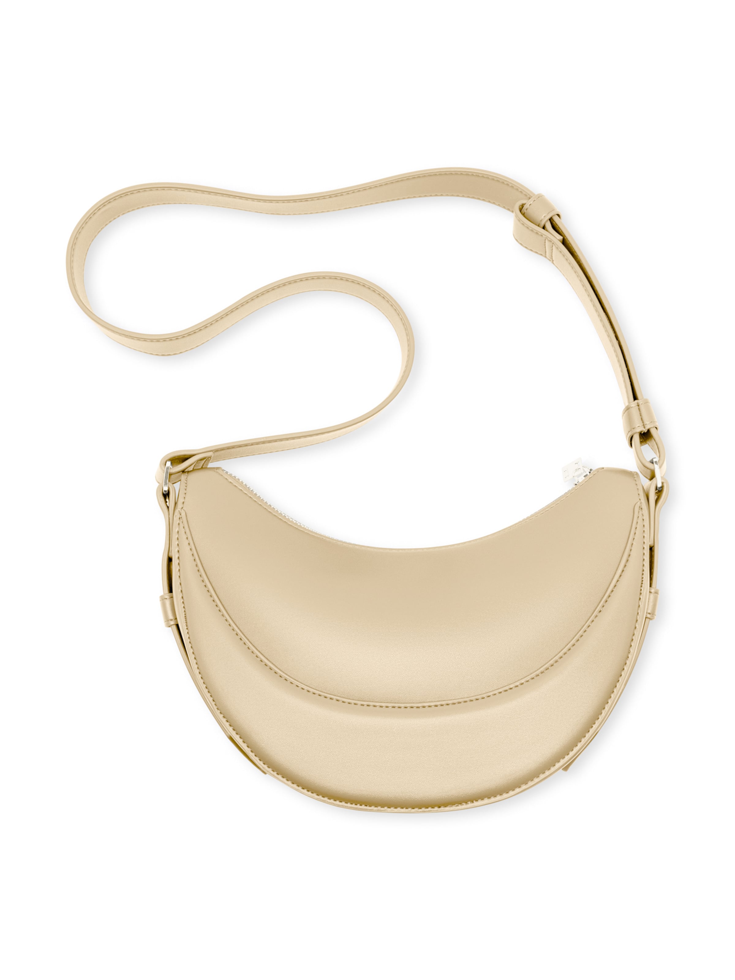 Expatrié Skuldertaske 'Livia' i beige