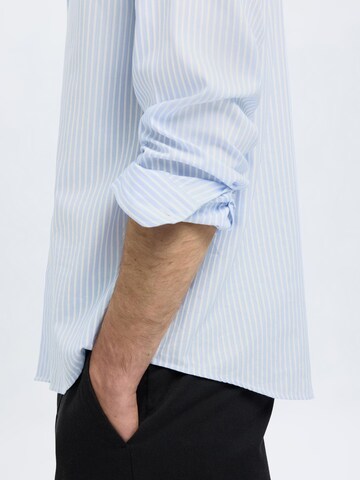 Coupe regular Chemise SELECTED en bleu