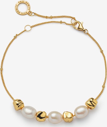 Paul Hewitt - Pulseira em ouro: frente