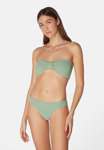 SORBET ISLAND Bandeau Bikini 'Lory' in Green: front