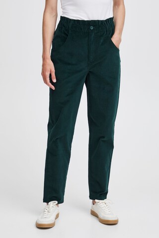 b.young Slimfit Broek 'Ela' in Groen: voorkant