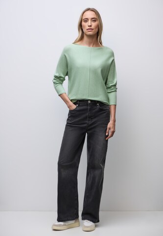 STREET ONE Sweater 'Dolman' in Green