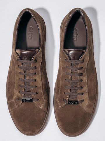 Estro Sneaker low '03-588-90'‌‌‌‌‌‌‌ in Braun