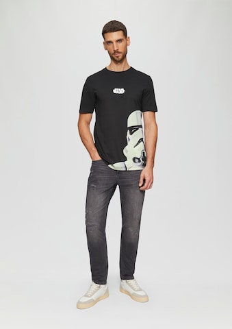 T-Shirt s.Oliver en noir