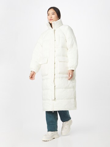 Manteau d’hiver Marc O'Polo DENIM en blanc : devant