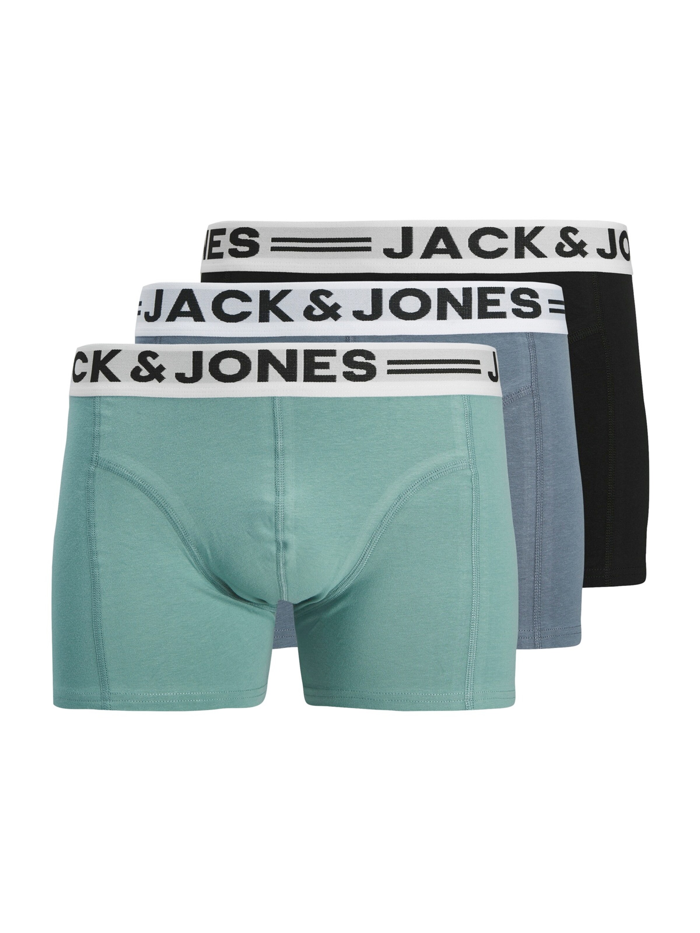 JACK & JONES Boxershorts 'JJSense' in Blauw: voorkant