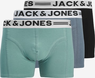 Boxeri 'SENSE' de la JACK & JONES pe albastru: față