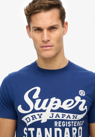 Superdry Shirt in Blauw