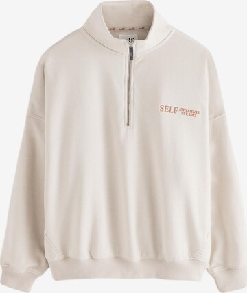 self. Sweatshirt in Grau: Vorderseite