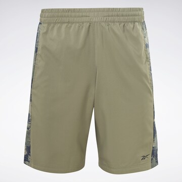 Reebok Regular Workout Pants in Green