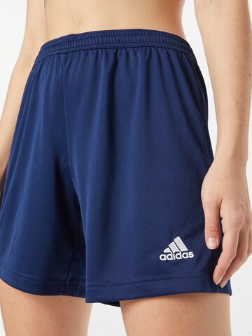 Regular Pantalon de sport 'Entrada 22' ADIDAS PERFORMANCE en bleu