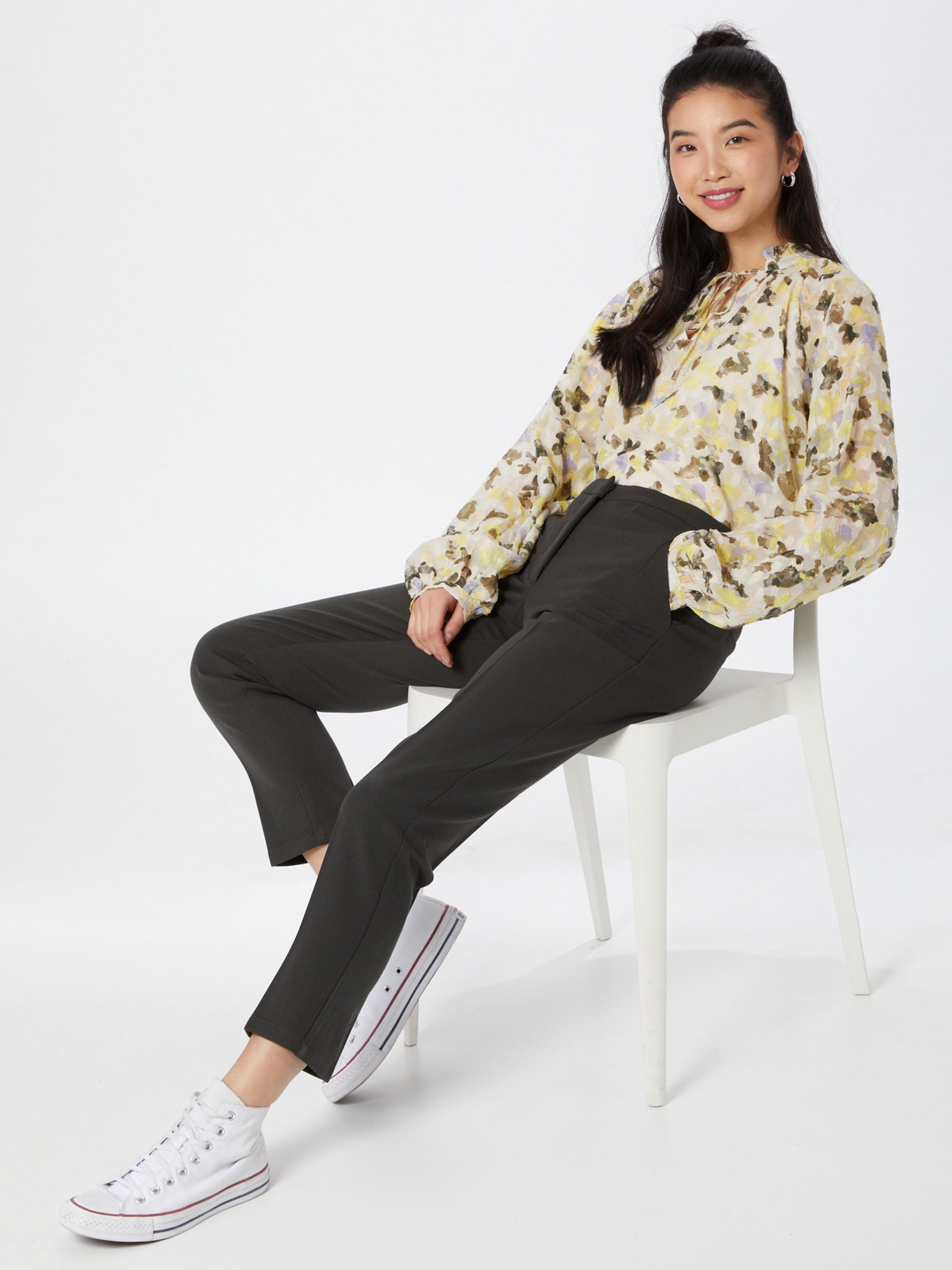 Frauen Große Größen s.Oliver Bluse in Beige - YD72186 Frauen Große Größen s.Oliver Bluse in Beige - YD72186