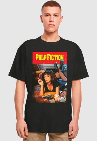 Merchcode Shirt 'Pulp Fiction Poster' in Black: front