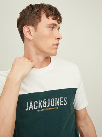 JACK & JONES T-Shirt 'Dan' in Grün