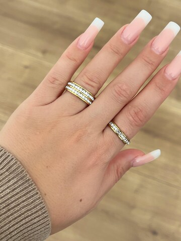 Pure Schmuck Ring 'Glamour Twin'‌‌‌‌‌‌‌‌‌ in Gold