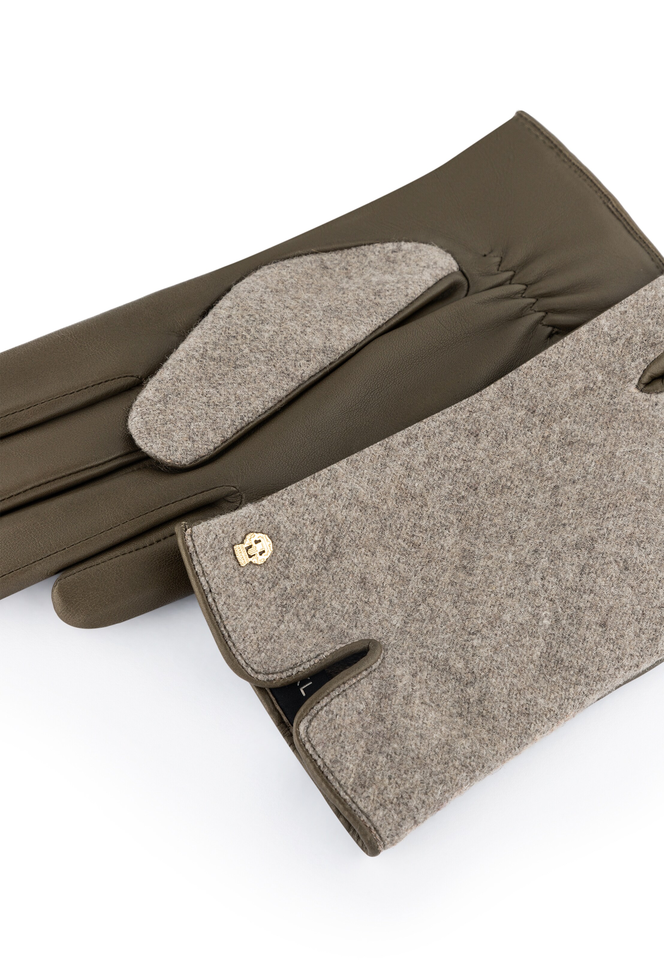Roeckl Full Finger Gloves 'GRÜNWALD' in Green