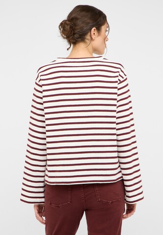 MUSTANG Pullover 'Sutton' in Weiß