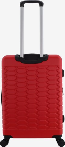 Discovery Suitcase 'REPTILE' in Red