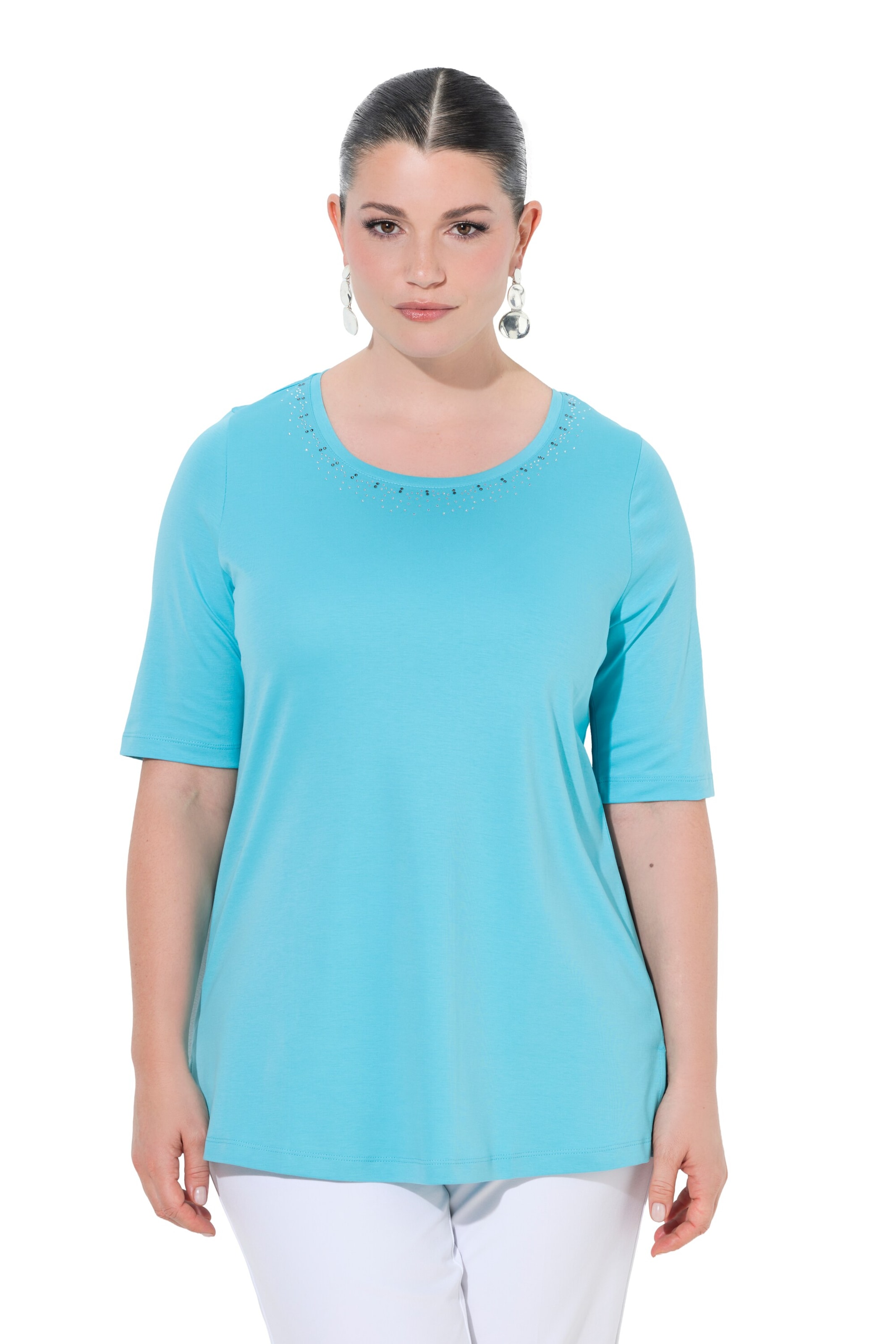 Ulla Popken Shirt in Green: front