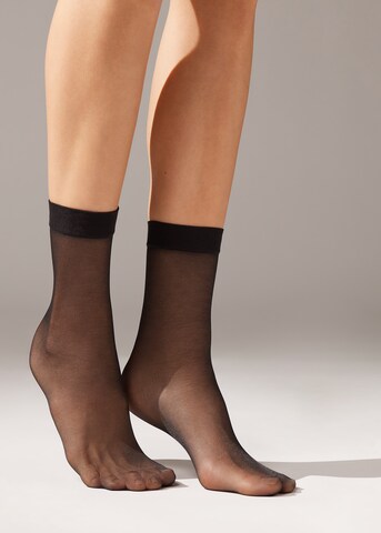 CALZEDONIA Socken in Schwarz: predná strana