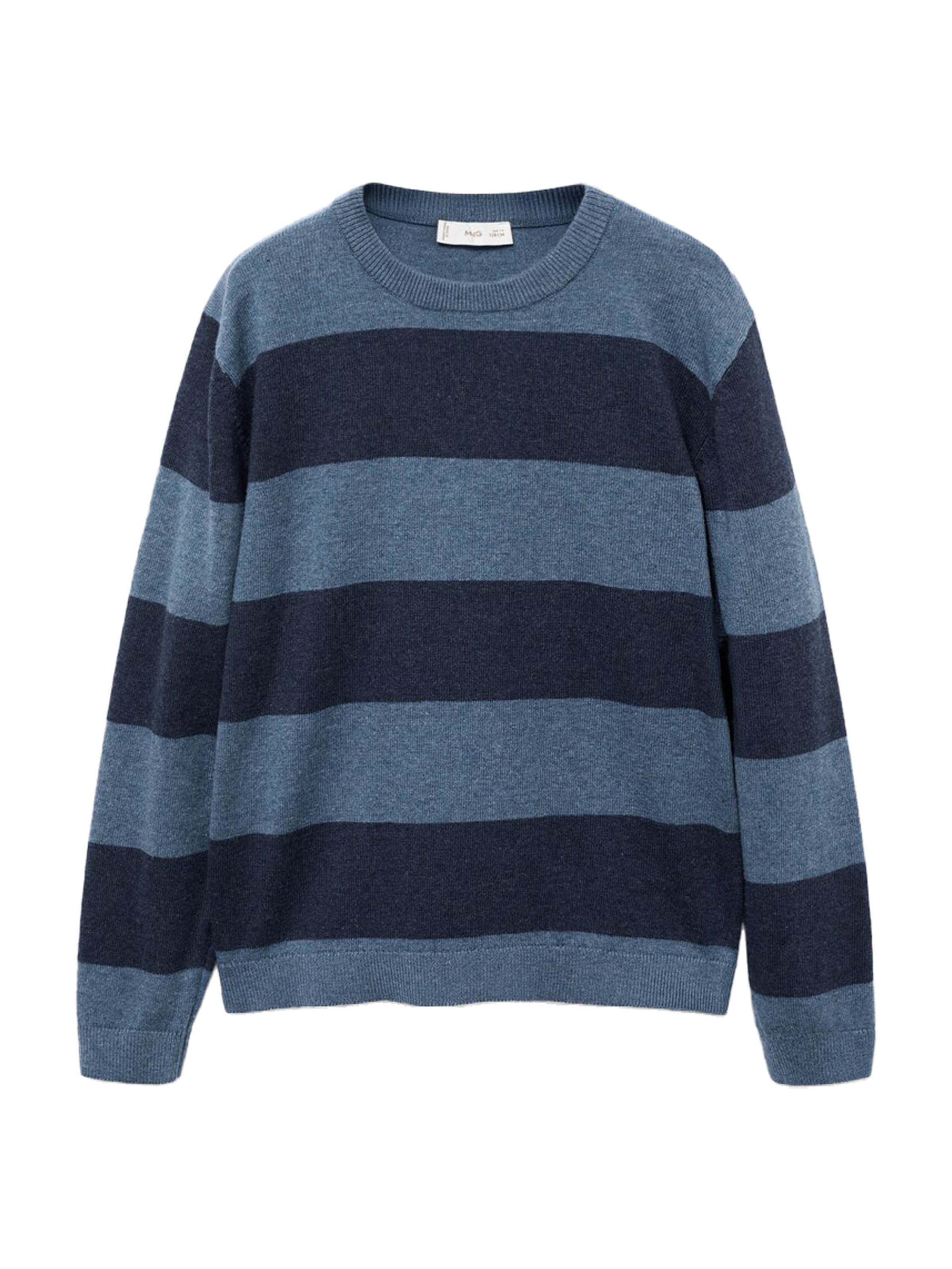 MANGO KIDS Пуловер 'WALLY' в синьо: отпред