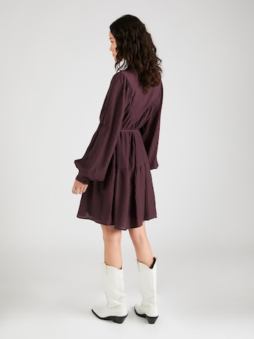VILA ROUGE Платье-рубашка 'FLORENCINE' в Лиловый