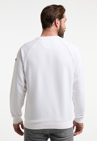 DreiMaster Maritim Sweatshirt 'Bridgeport' in Wit