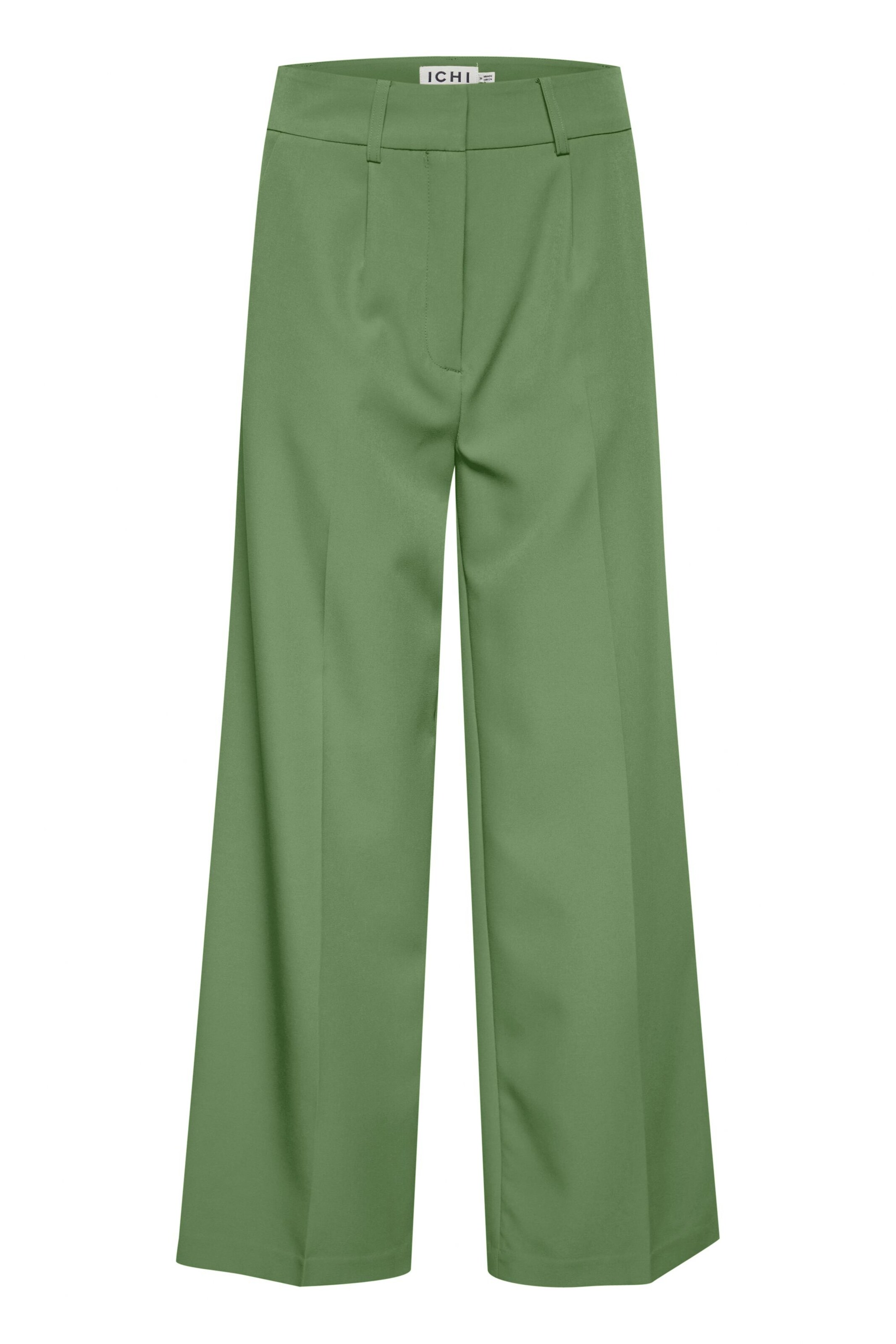 ICHI Hose 'Lexi' in grün, Produktansicht