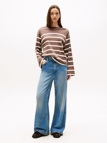 T-shirt TOMMY HILFIGER en marron