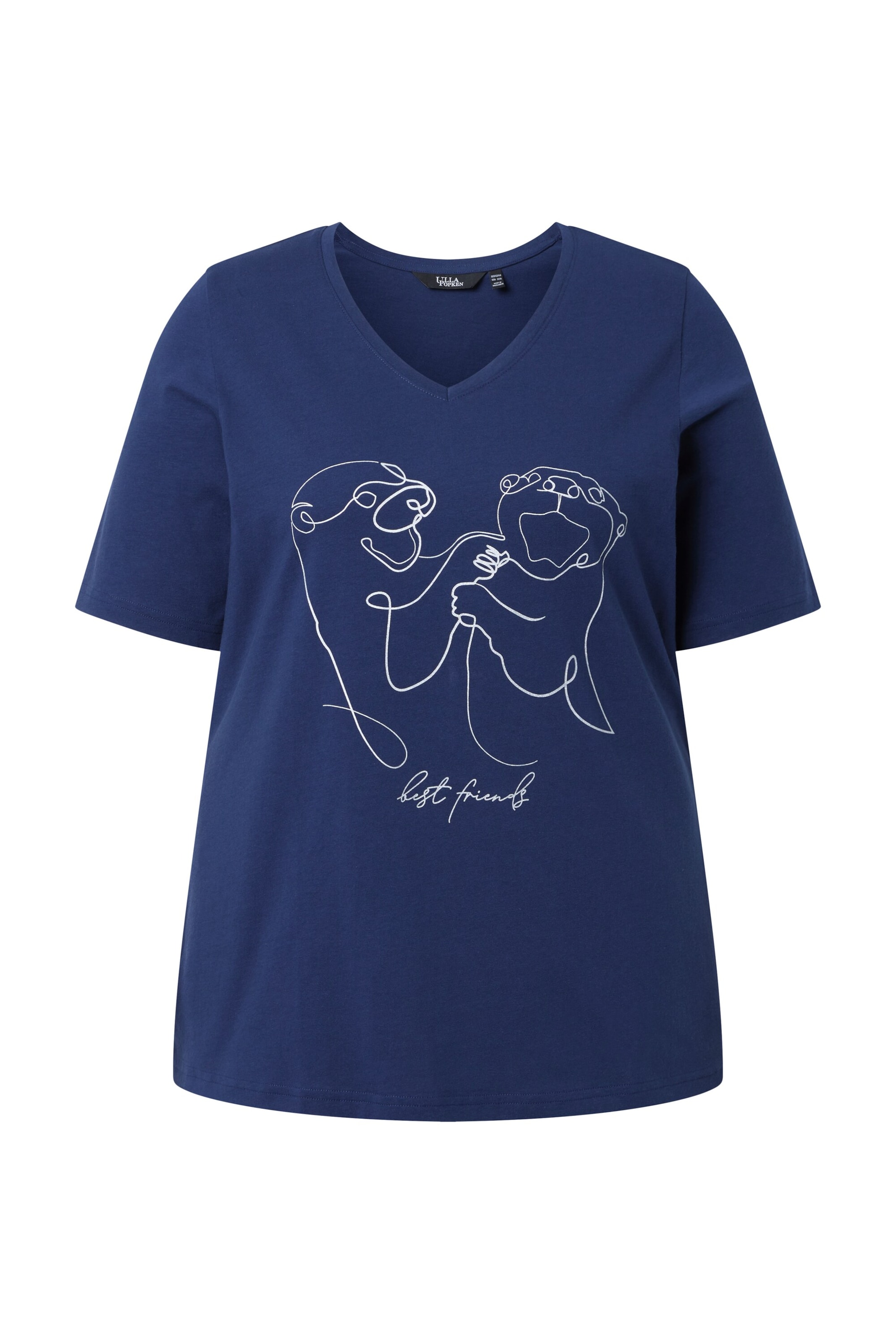 Ulla Popken Shirt in Blue: front