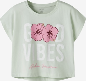NAME IT Shirt in Green: front