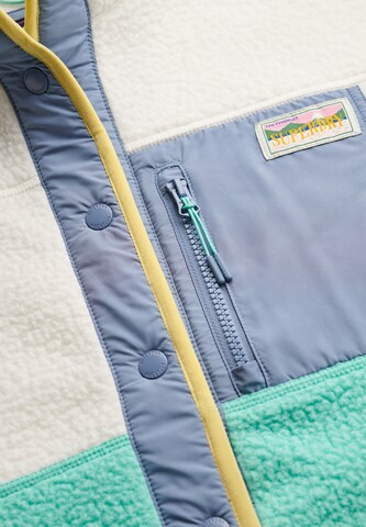 Superdry Fleece jas in Wit