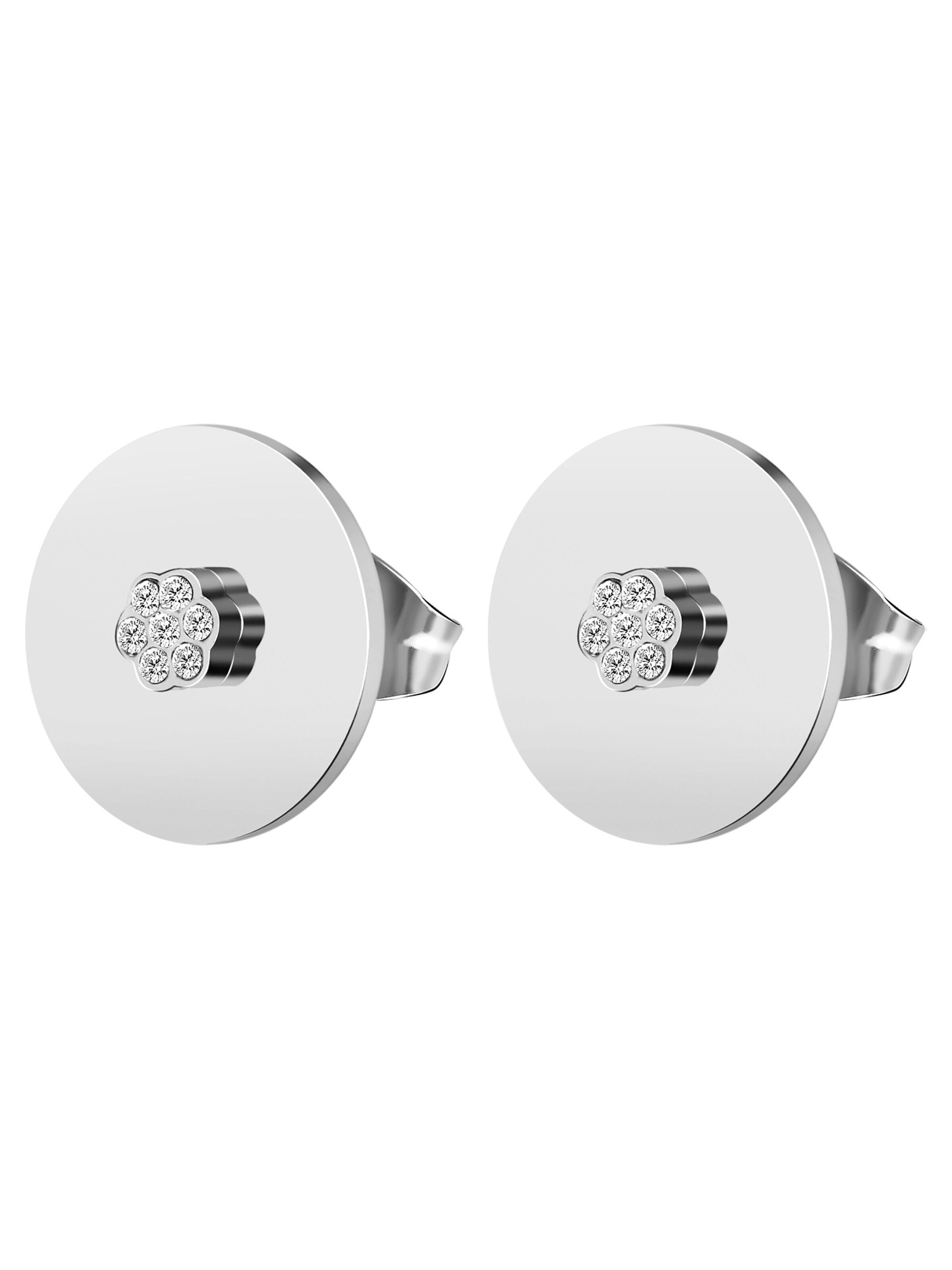 Akzent Earrings 'Julie, langlebig' in Silver