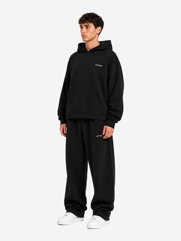 Loosefit Pantalon de sport 'Sweatpant - Black' 4thD en noir