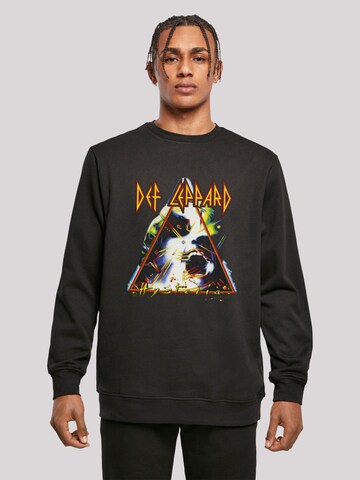 Sweat-shirt 'Def Leppard Hysteria' F4NT4STIC en noir : devant