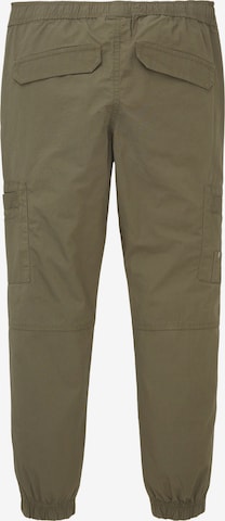 TOM TAILOR Tapered Broek in Groen