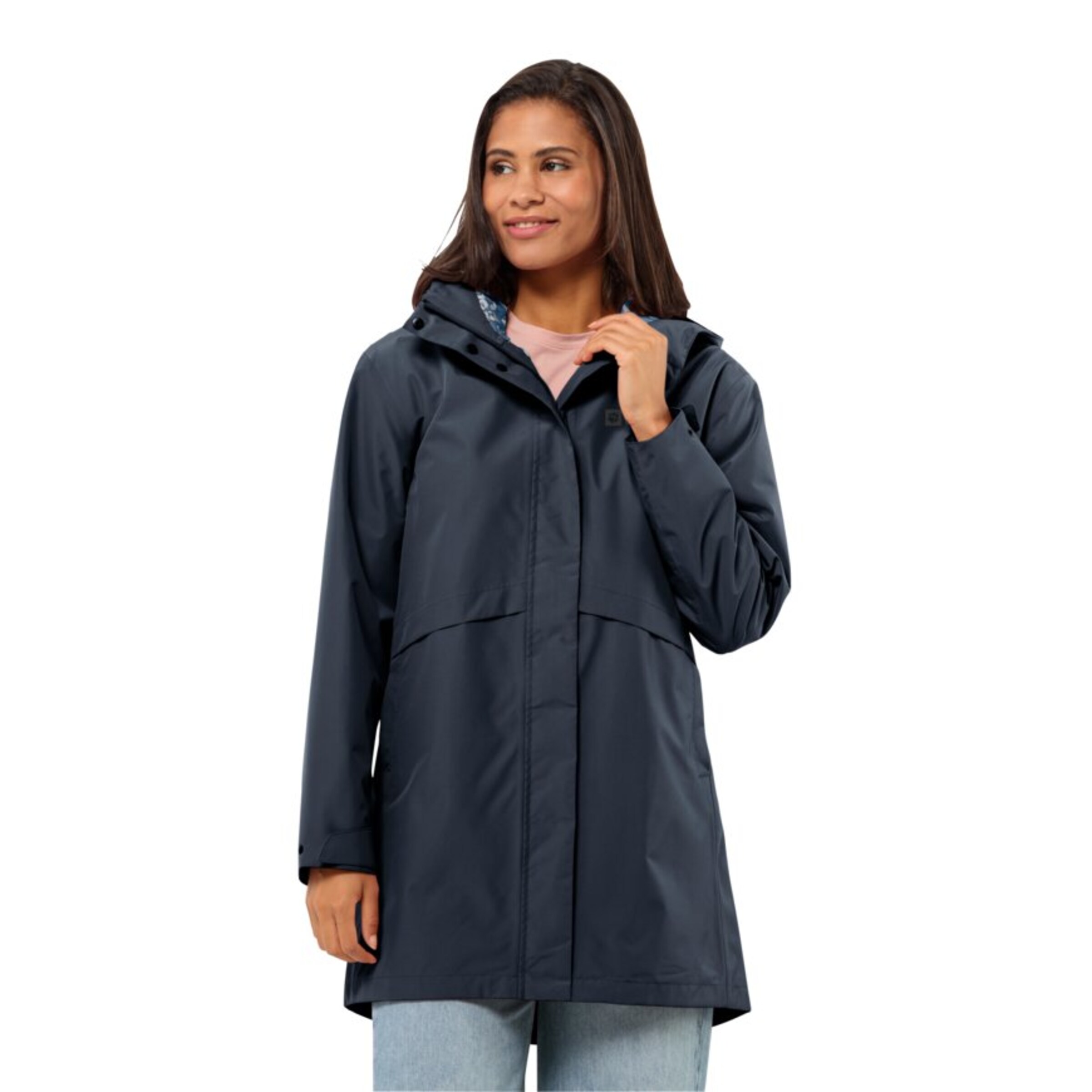 JACK WOLFSKIN Outdoorjacke in Blau: Vorderseite