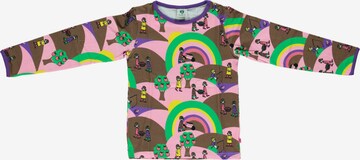 Småfolk Shirt 'mit Landschaft' in Pink: predná strana