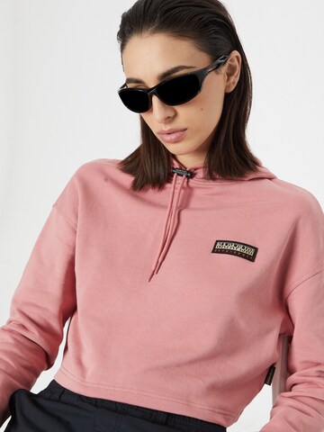 NAPAPIJRI Sweatshirt 'CENEPA' in Pink