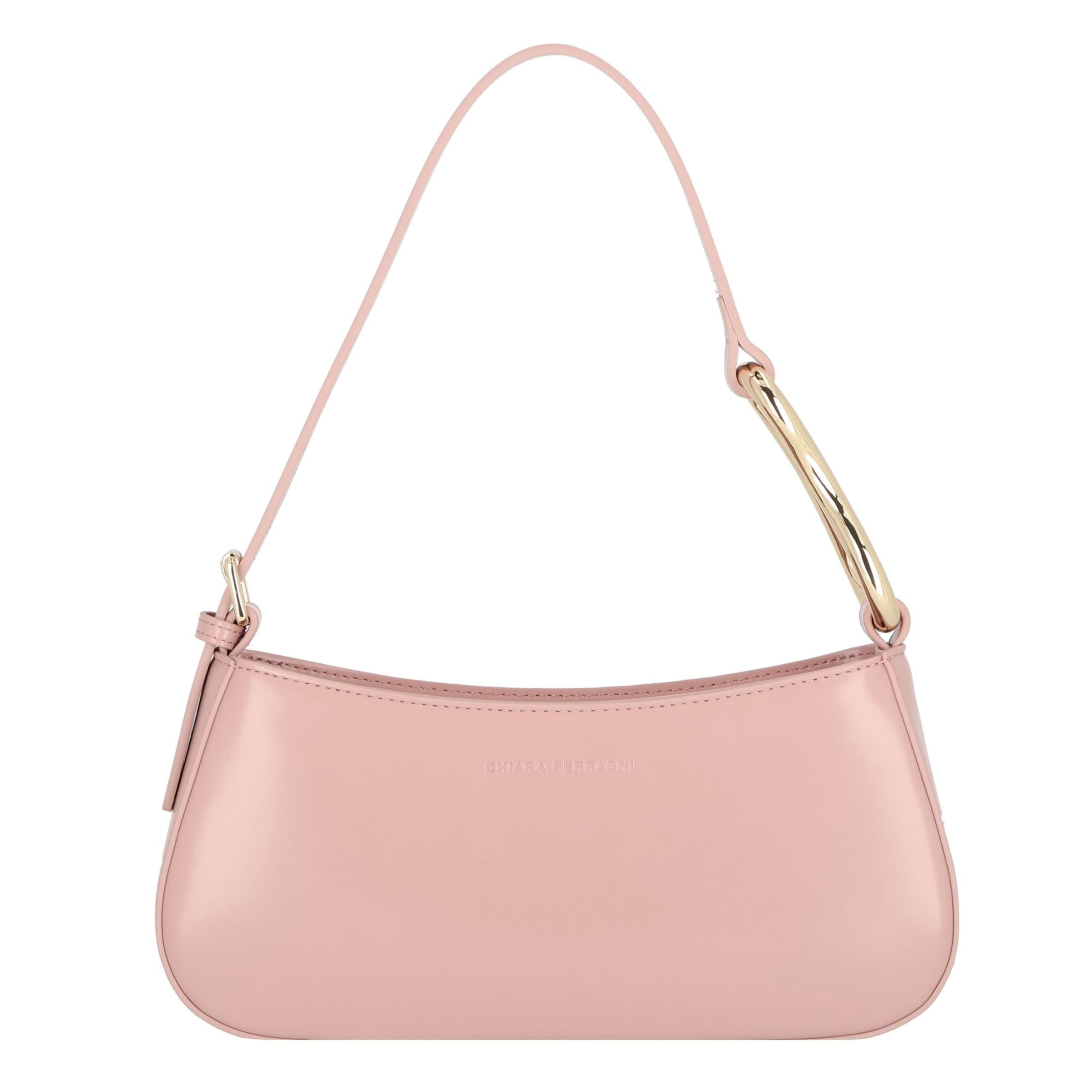 Sac bandoulière Chiara Ferragni en rose : devant