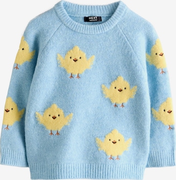 Next Свитер в Синий: спереди