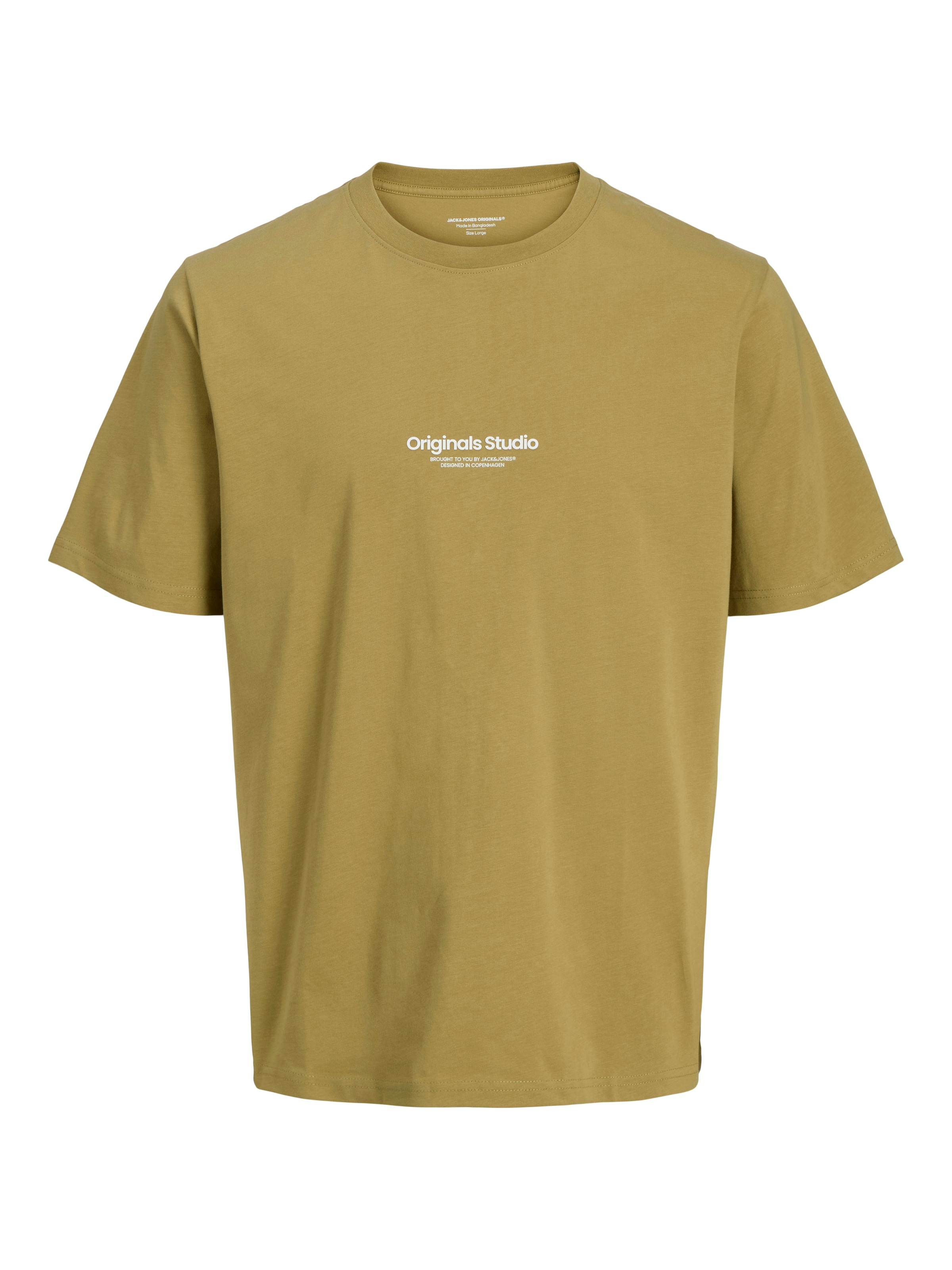 JACK & JONES Μπλουζάκι 'JORVesterbro' σε πράσινο: μπροστά