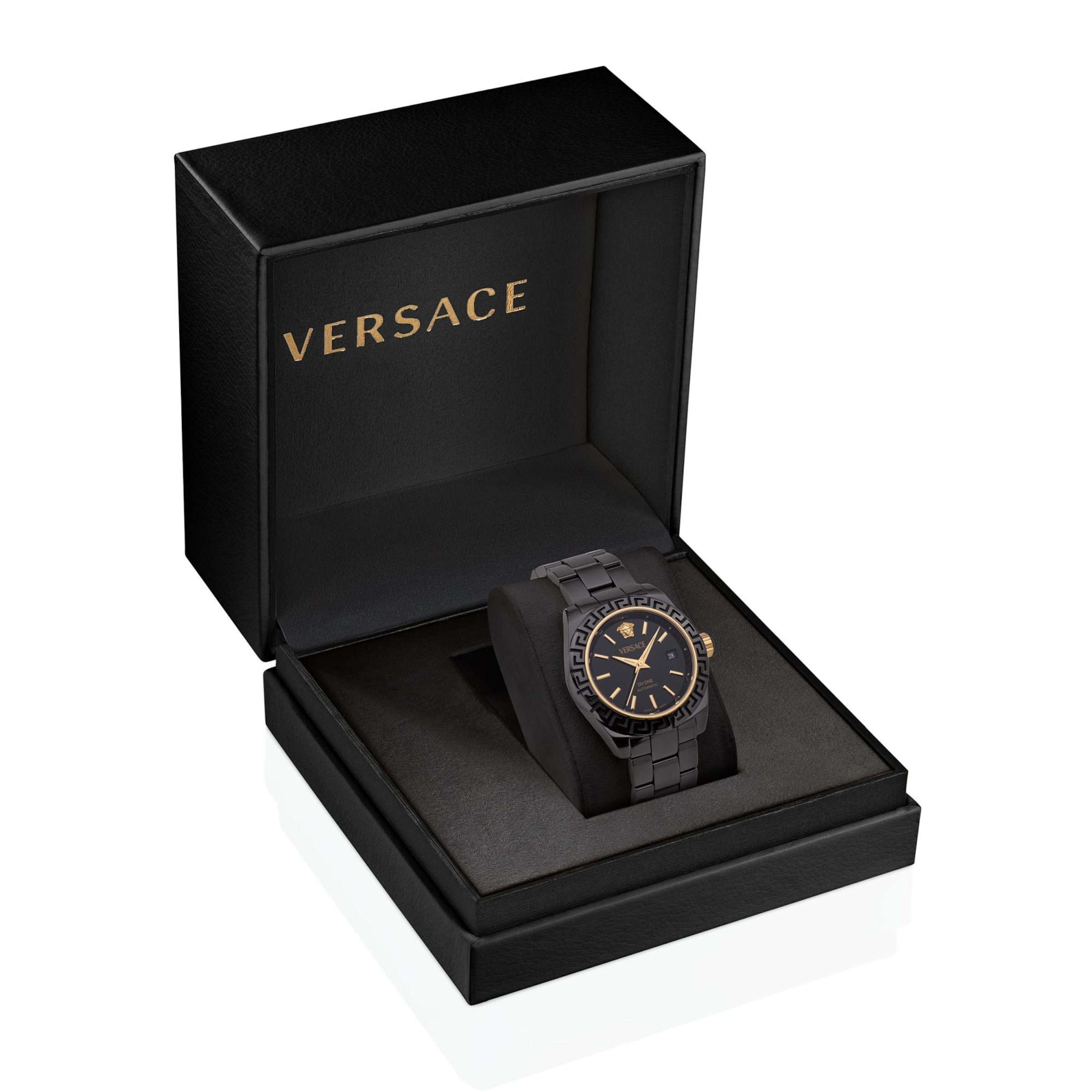 VERSACE Uhr 'DV ONE AUTOMATIC' in Schwarz