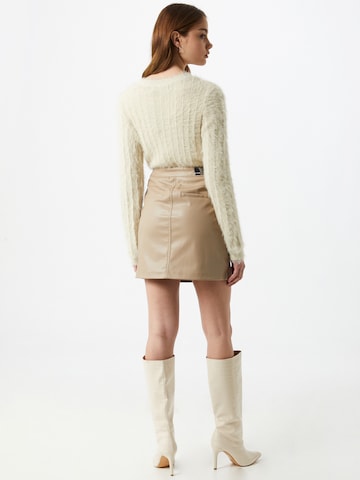 ONLY - Falda 'ONLHEIDI' en beige