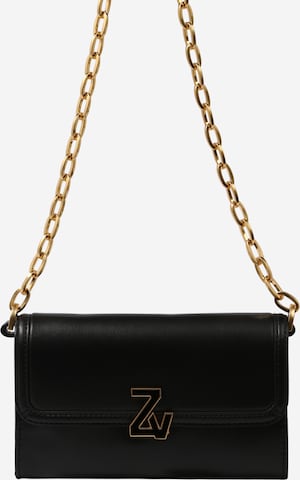 Zadig & Voltaire Clutch 'INITIALE LE LONG' in Black