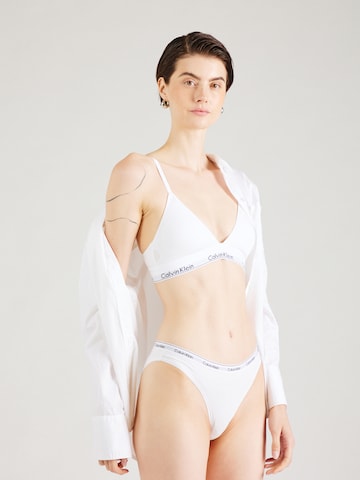 Calvin Klein Underwear Треугольник Бюстгальтер в Белый