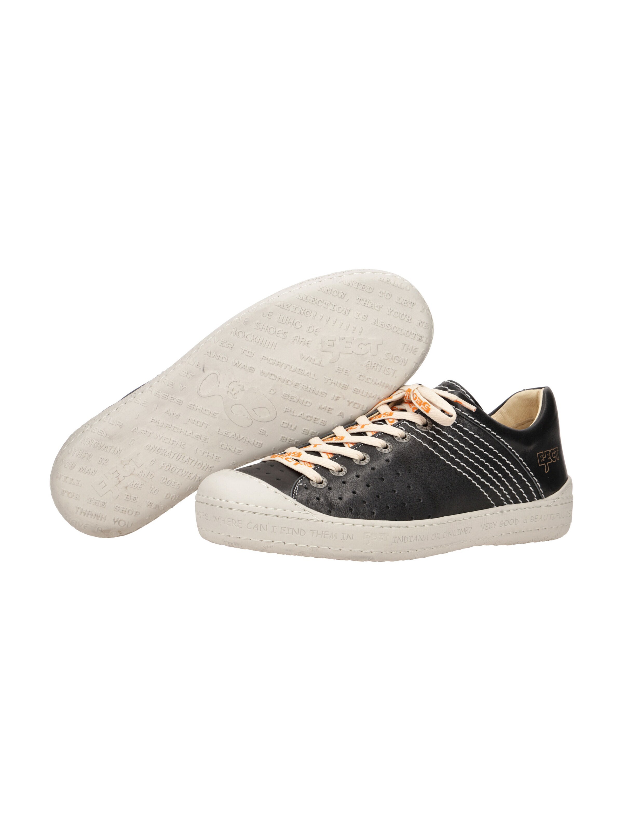 EJECT Lace-Up Shoes in Black